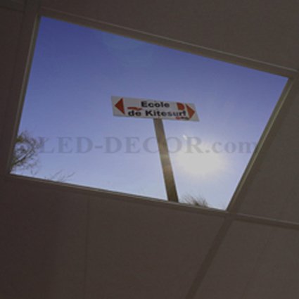 Visuel diffusant ref: Kitesurf 2. Format 60 x 60 cm.