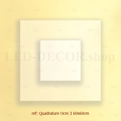 Décor diffusant pour dalles led 60 x 60 cm ref: Ocre 3