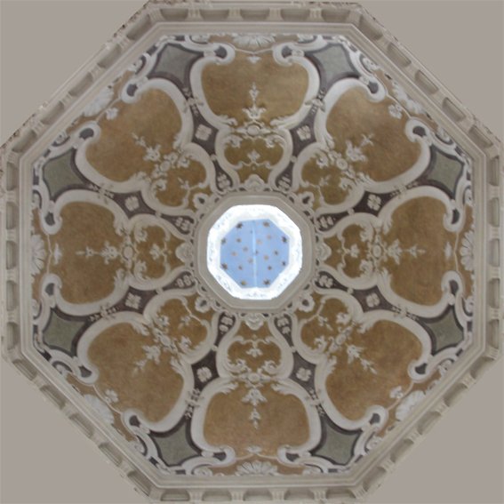 Plafond décor diffusant backligth ref: 8852 de dimensions 120 x 120 cm