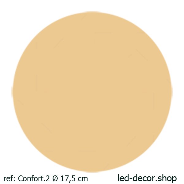 Filtre couleur adhésif  ref: Confort. Pour spot led Ø 17,5 cm . NEW 2023
