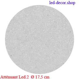 Filtre couleur adhésif  ref: Lune. Pour spot led Ø 17,5 cm NEW 2023